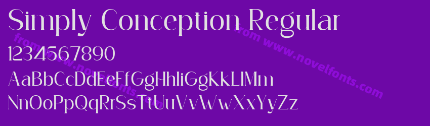 Simply Conception RegularPreview Simply Conception RegularPreview