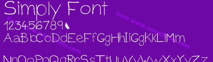 Simply FontPreview Simply FontPreview