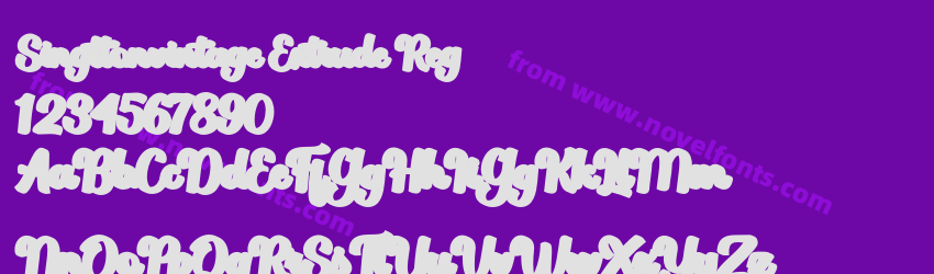 Singttonvintage Extrude RegPreview Singttonvintage Extrude RegPreview
