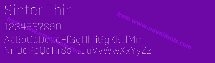 Sinter ThinPreview Sinter ThinPreview