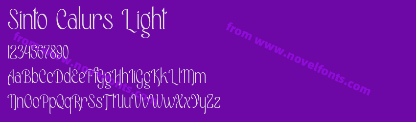 Sinto Calurs LightPreview Sinto Calurs LightPreview