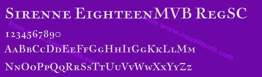 Sirenne EighteenMVB RegSCPreview Sirenne EighteenMVB RegSCPreview