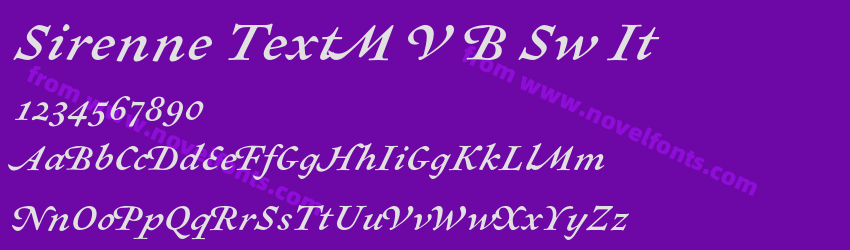 Sirenne TextMVB Sw ItPreview Sirenne TextMVB Sw ItPreview