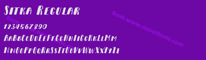 Sitka RegularPreview Sitka RegularPreview