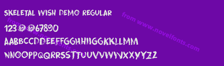 Skeletal Wish DEMO RegularPreview Skeletal Wish DEMO RegularPreview