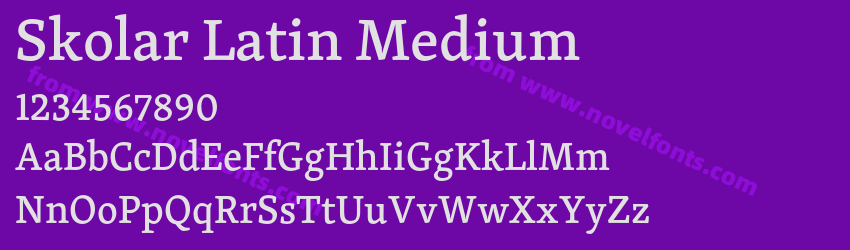 Skolar Latin MediumPreview Skolar Latin MediumPreview