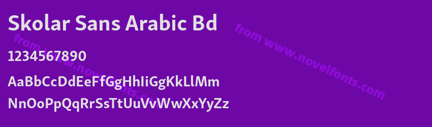 Skolar Sans Arabic BdPreview Skolar Sans Arabic BdPreview