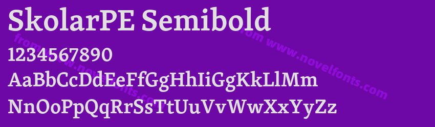 SkolarPE SemiboldPreview SkolarPE SemiboldPreview