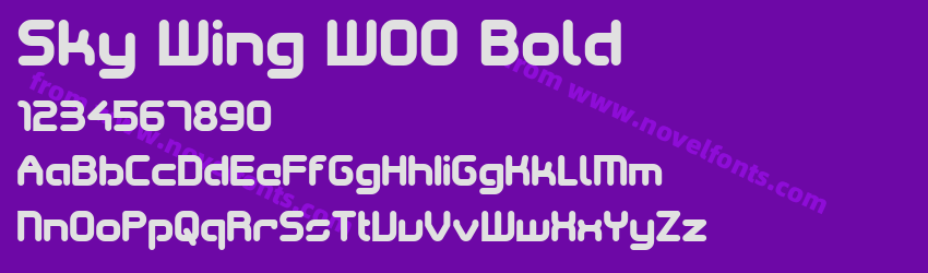 Sky Wing W00 BoldPreview Sky Wing W00 BoldPreview