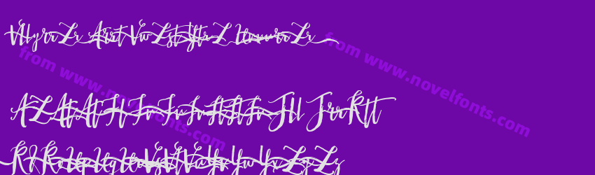 Skylar Alt Swash Xtra RegularPreview Skylar Alt Swash Xtra RegularPreview