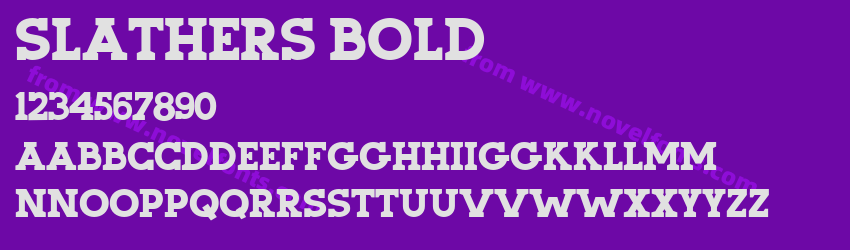 Slathers BoldPreview Slathers BoldPreview