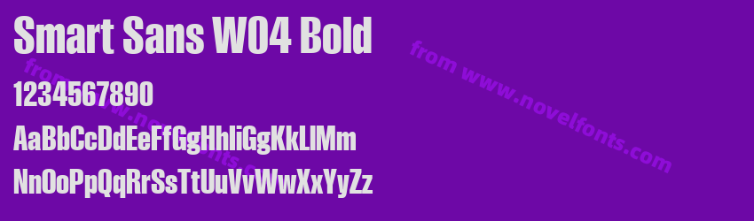 Smart Sans W04 BoldPreview Smart Sans W04 BoldPreview