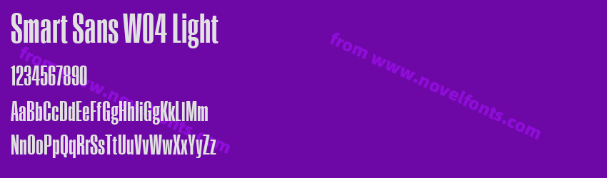 Smart Sans W04 LightPreview Smart Sans W04 LightPreview