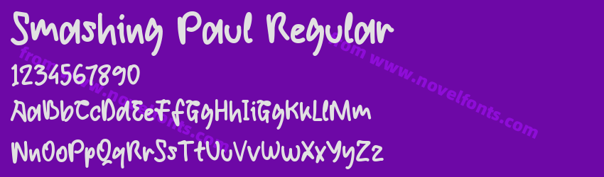 Smashing Paul RegularPreview Smashing Paul RegularPreview