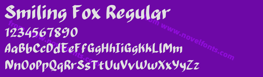 Smiling Fox RegularPreview Smiling Fox RegularPreview