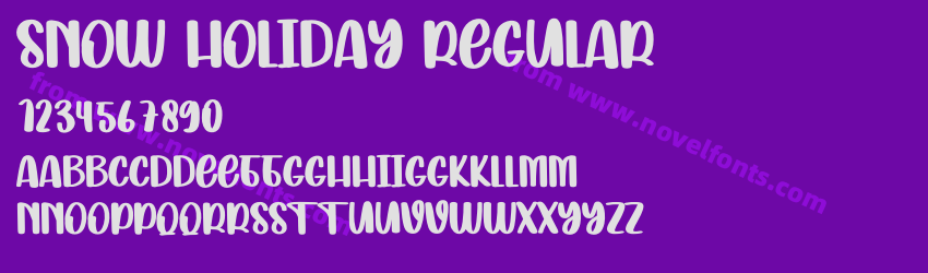 Snow Holiday RegularPreview Snow Holiday RegularPreview