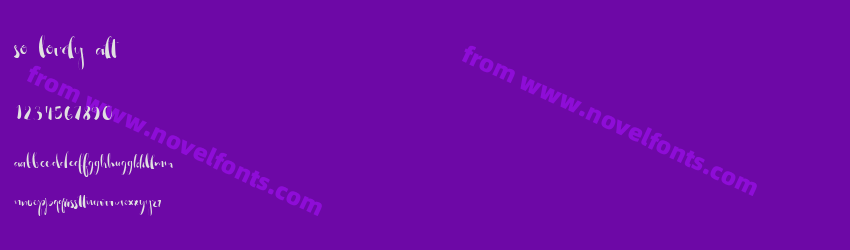 So Lovely AltPreview So Lovely AltPreview