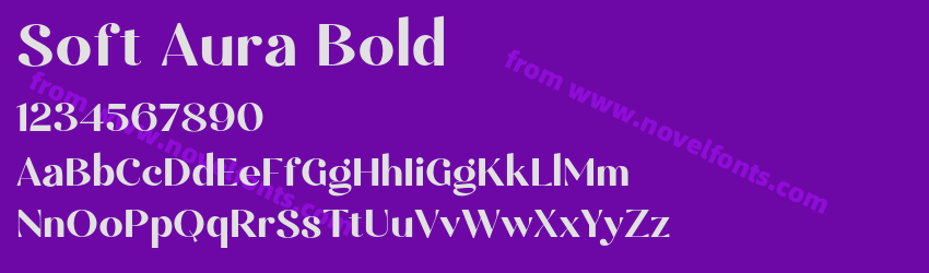 Soft Aura BoldPreview Soft Aura BoldPreview