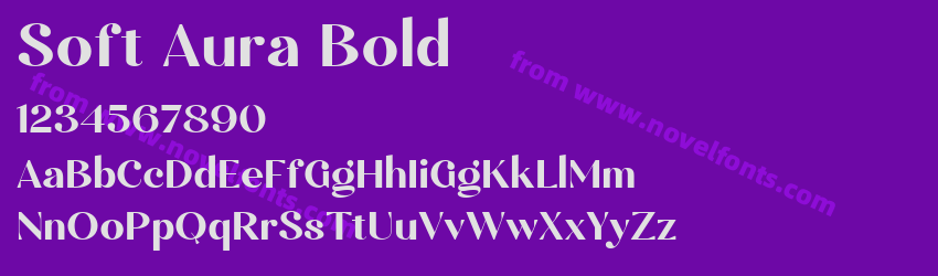 Soft Aura BoldPreview Soft Aura BoldPreview
