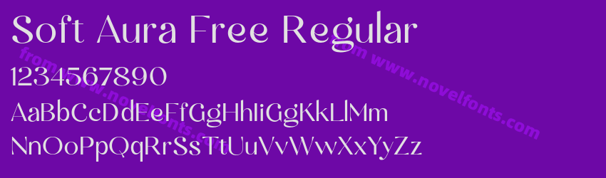 Soft Aura Free RegularPreview