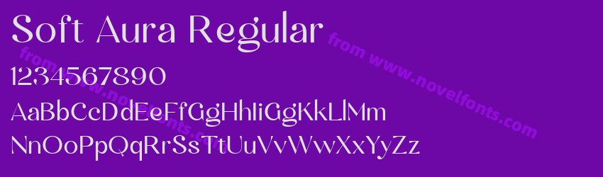Soft Aura RegularPreview Soft Aura RegularPreview