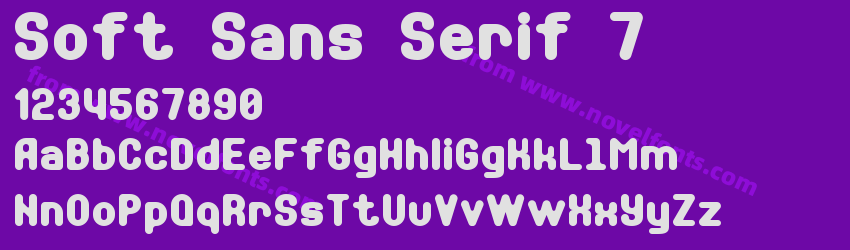 Soft Sans Serif 7Preview Soft Sans Serif 7Preview