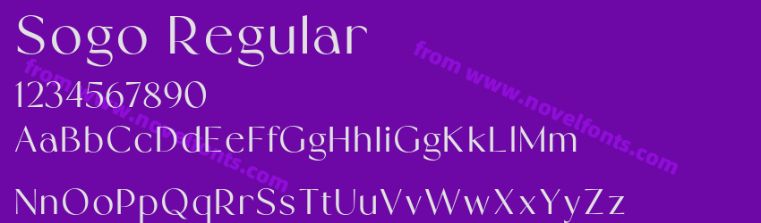 Sogo RegularPreview Sogo RegularPreview
