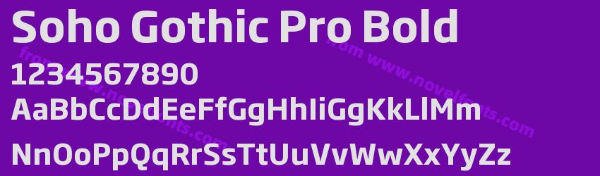 Soho Gothic Pro BoldPreview Soho Gothic Pro BoldPreview