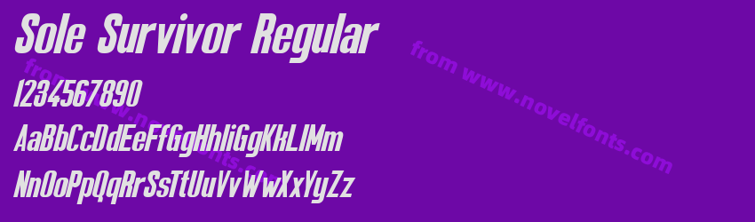 Sole Survivor RegularPreview Sole Survivor RegularPreview