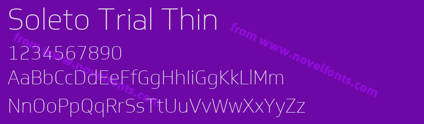 Soleto Trial ThinPreview Soleto Trial ThinPreview