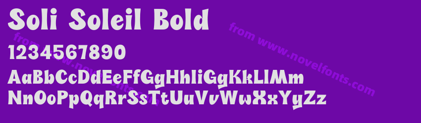 Soli Soleil BoldPreview Soli Soleil BoldPreview