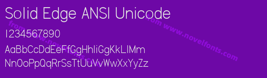 Solid Edge ANSI UnicodePreview Solid Edge ANSI UnicodePreview