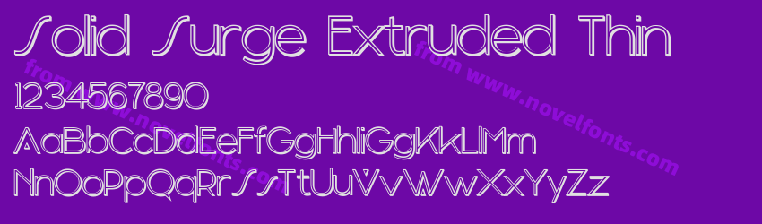 Solid Surge Extruded ThinPreview Solid Surge Extruded ThinPreview