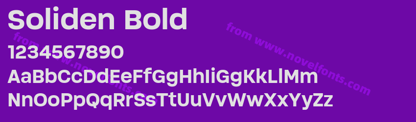 Soliden BoldPreview Soliden BoldPreview