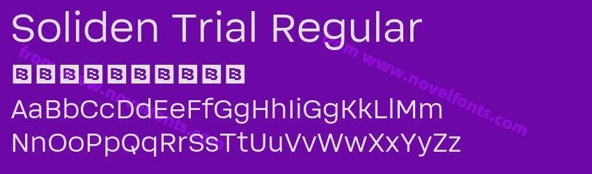 Soliden Trial RegularPreview Soliden Trial RegularPreview