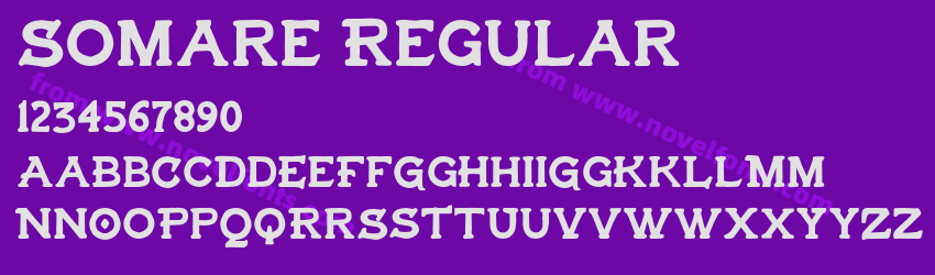 Somare RegularPreview Somare RegularPreview