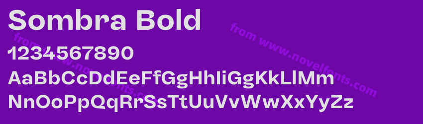 Sombra BoldPreview Sombra BoldPreview