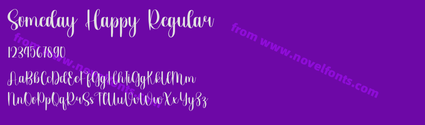 Someday Happy RegularPreview Someday Happy RegularPreview