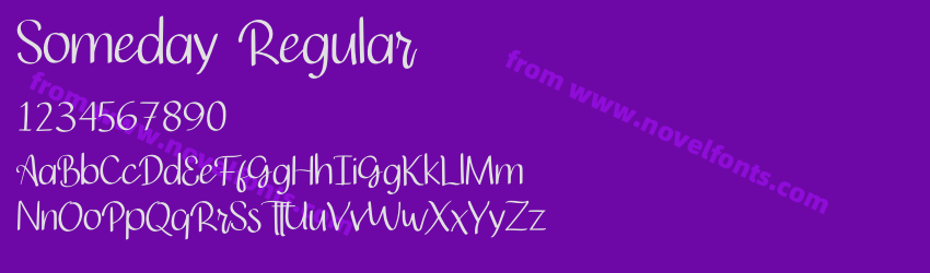 Someday RegularPreview Someday RegularPreview