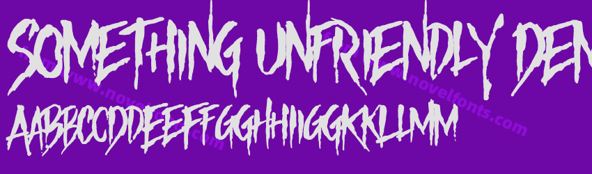 Something Unfriendly DemoPreview Something Unfriendly DemoPreview