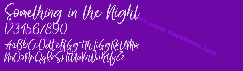 Something in the NightPreview Something in the NightPreview
