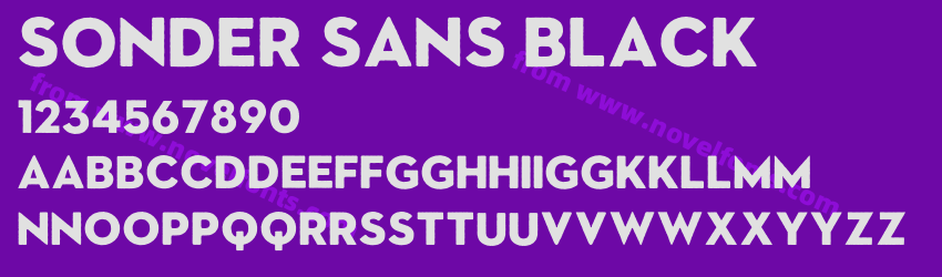 Sonder Sans BlackPreview Sonder Sans BlackPreview