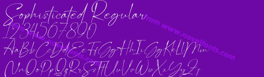 Sophisticated RegularPreview Sophisticated RegularPreview