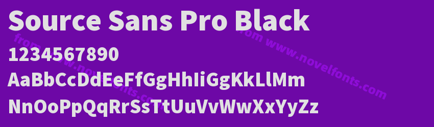Source Sans Pro BlackPreview Source Sans Pro BlackPreview