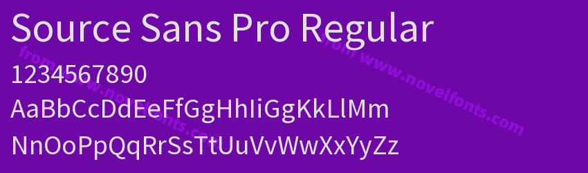 Source Sans Pro RegularPreview Source Sans Pro RegularPreview