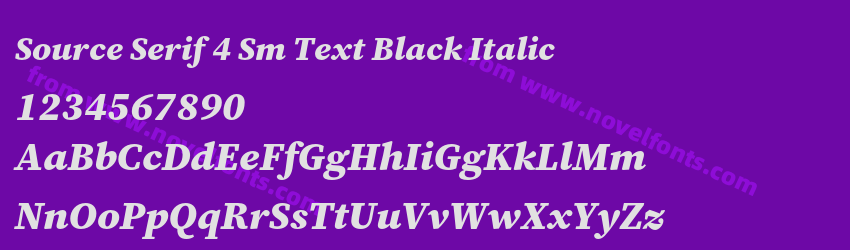 Source Serif 4 Sm Text Black ItalicPreview Source Serif 4 Sm Text Black ItalicPreview