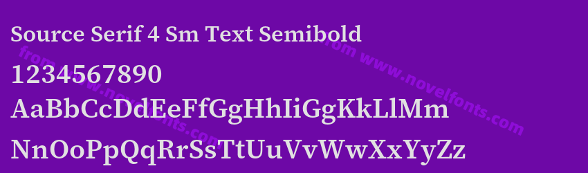 Source Serif 4 Sm Text SemiboldPreview Source Serif 4 Sm Text SemiboldPreview