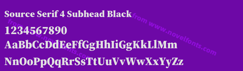 Source Serif 4 Subhead BlackPreview Source Serif 4 Subhead BlackPreview
