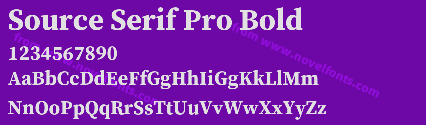 Source Serif Pro BoldPreview Source Serif Pro BoldPreview
