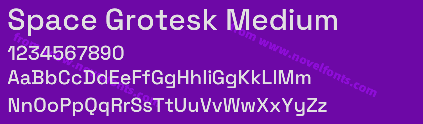 Space Grotesk MediumPreview Space Grotesk MediumPreview